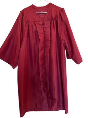 Jostens BGD Collection Marrón Graduation Cap and Gown 5.01”-5.03” Front Zip